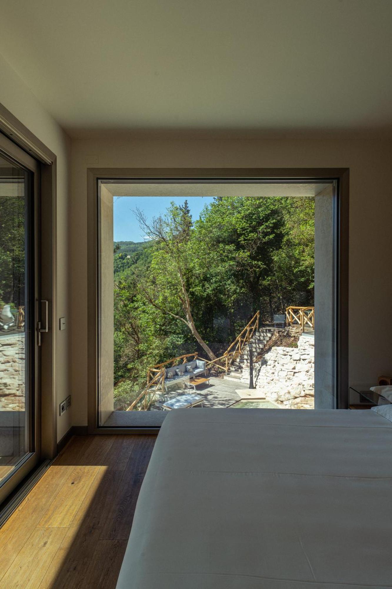 La Forestale Luxury Ecolodge B&B Primo Piano Acqualagna Eksteriør billede